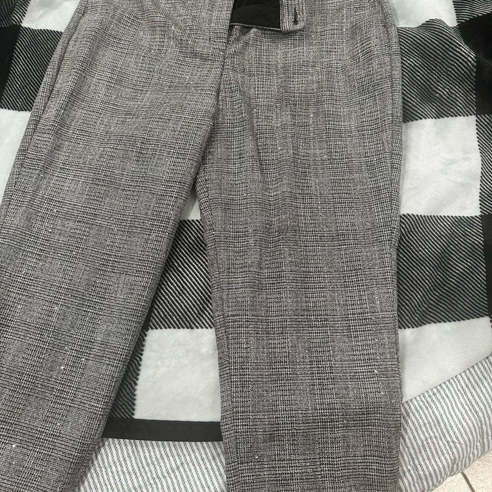 Express Gray Ankle Pants